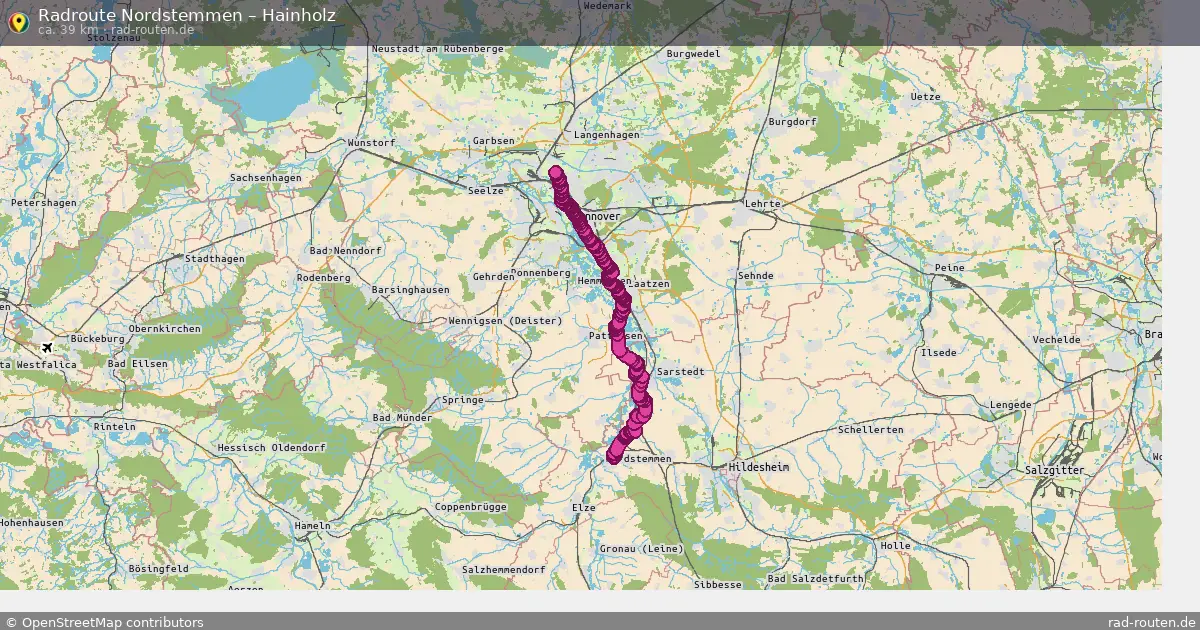 Radtour Nordstemmen – Hainholz