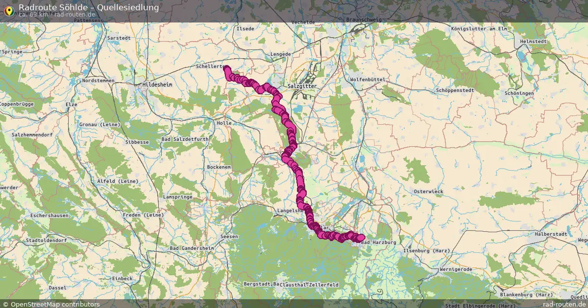 Radtour Söhlde – Quellesiedlung