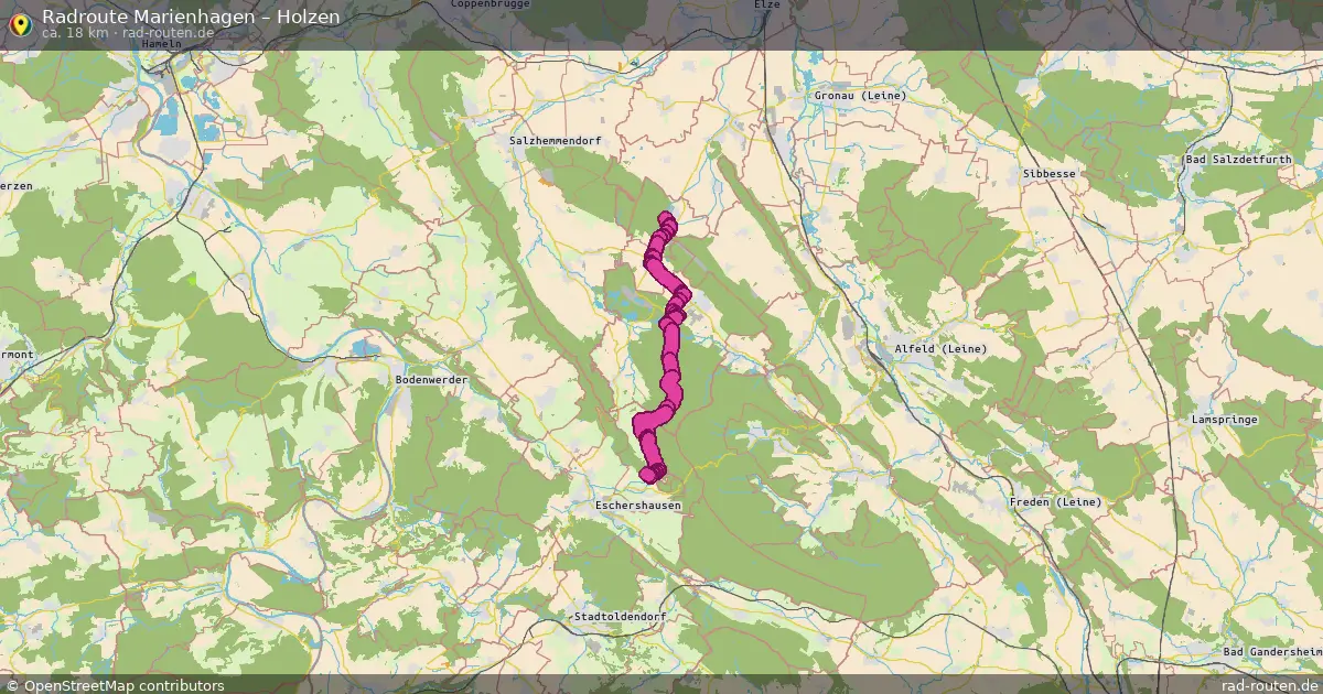 Radtour Marienhagen – Holzen