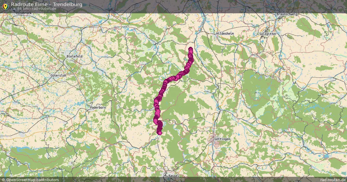 Radtour Eime – Trendelburg