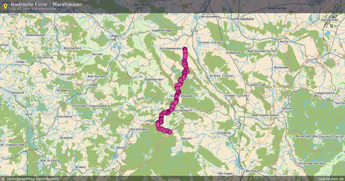 Radtour Eime – Merxhausen