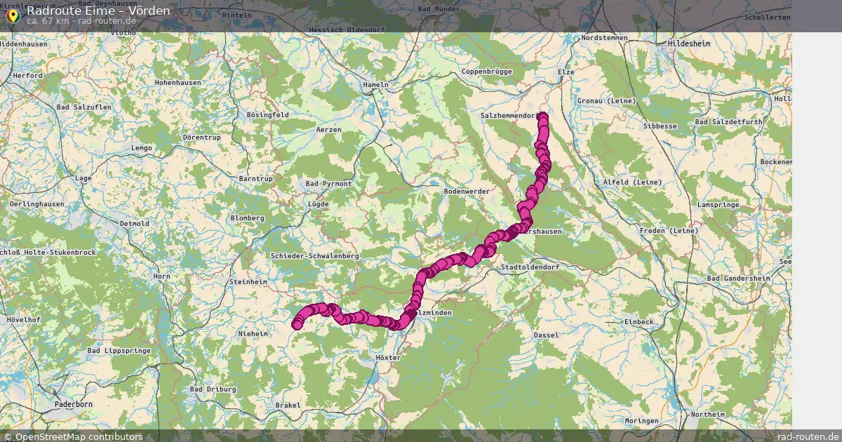 Radtour Eime – Vörden