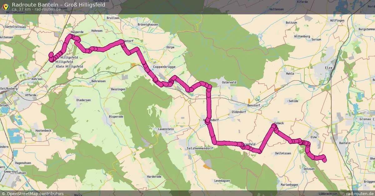 Radtour Banteln – Groß Hilligsfeld