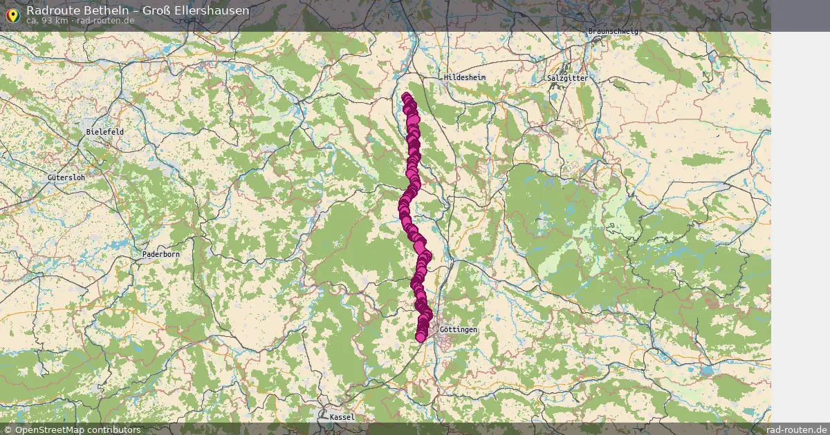 Radtour Betheln – Groß Ellershausen
