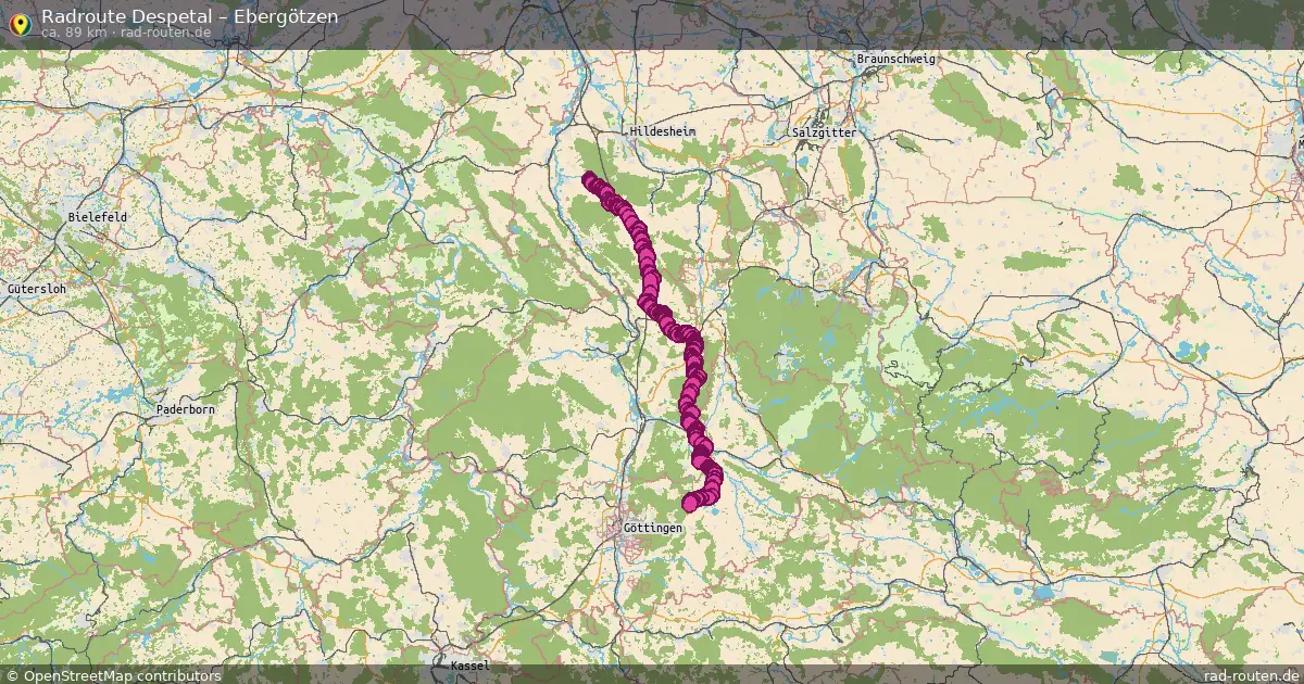 Radtour Despetal – Ebergötzen