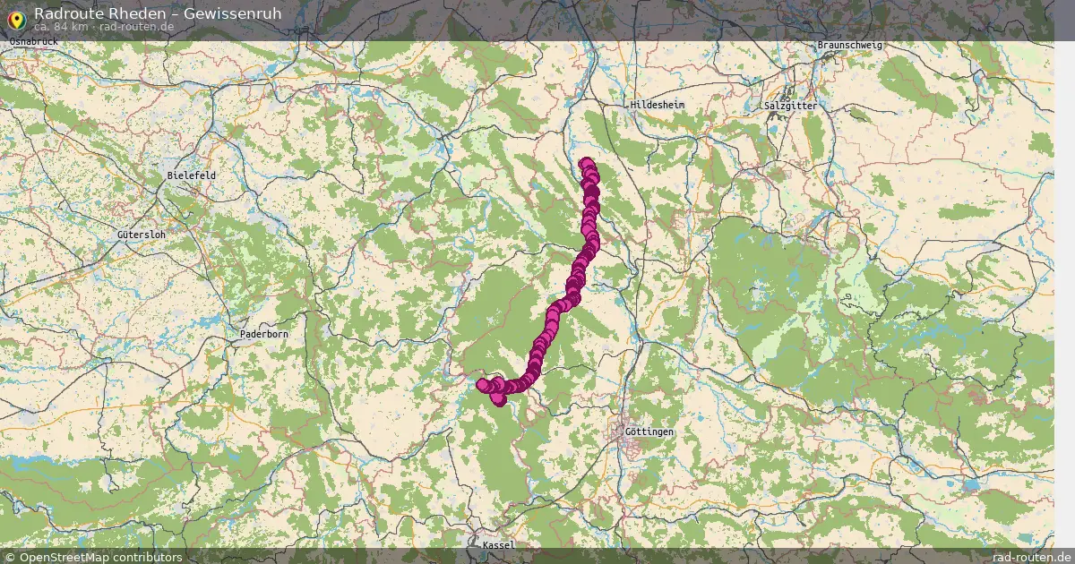 Radtour Rheden – Gewissenruh