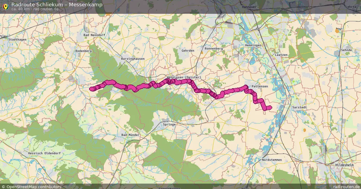Radtour Schliekum – Messenkamp