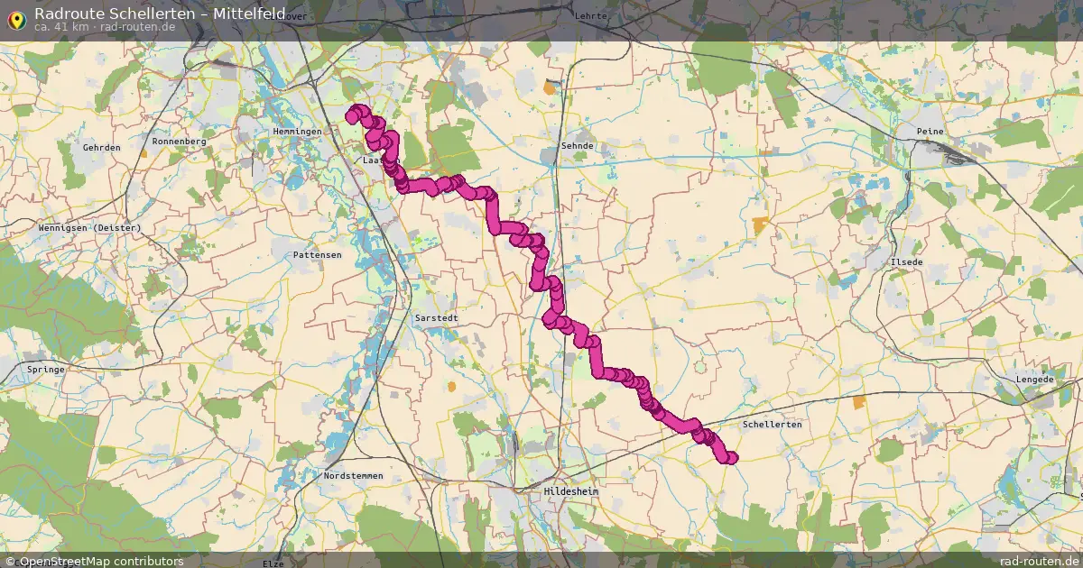 Radtour Schellerten – Mittelfeld