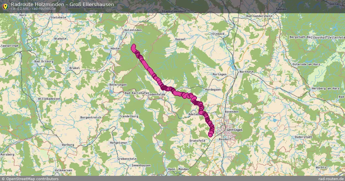 Radtour Holzminden – Groß Ellershausen