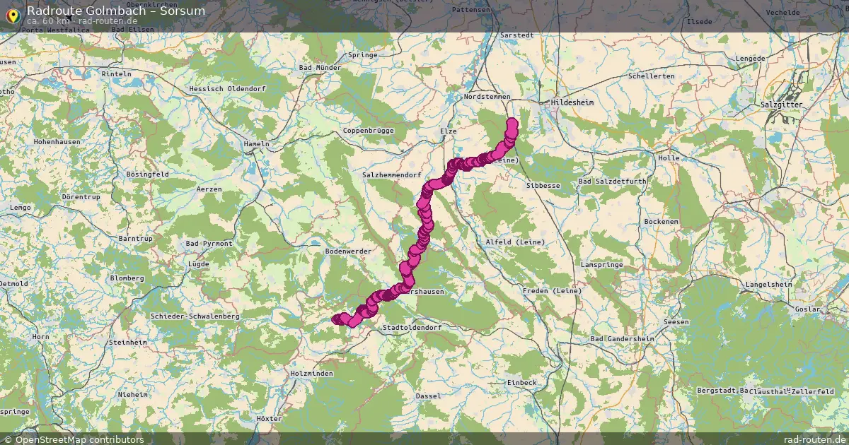Radtour Golmbach – Sorsum