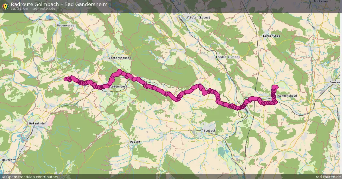 Radtour Golmbach – Bad Gandersheim