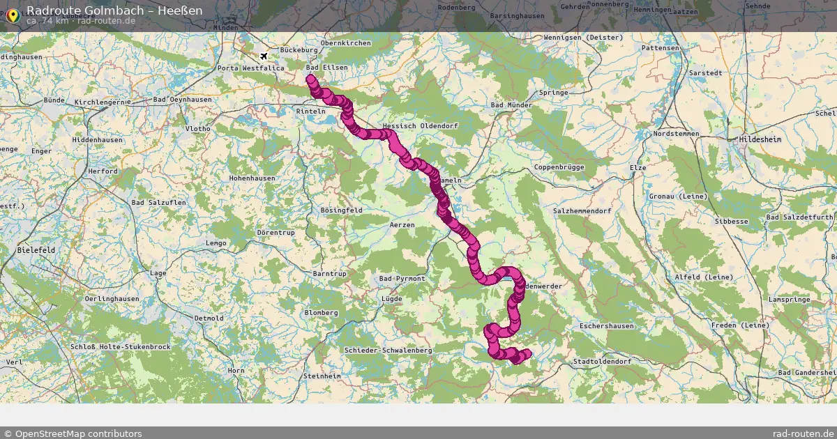 Radtour Golmbach – Heeßen