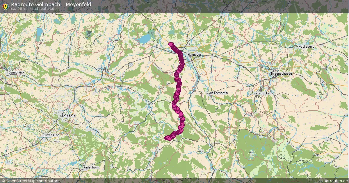 Radtour Golmbach – Meyenfeld