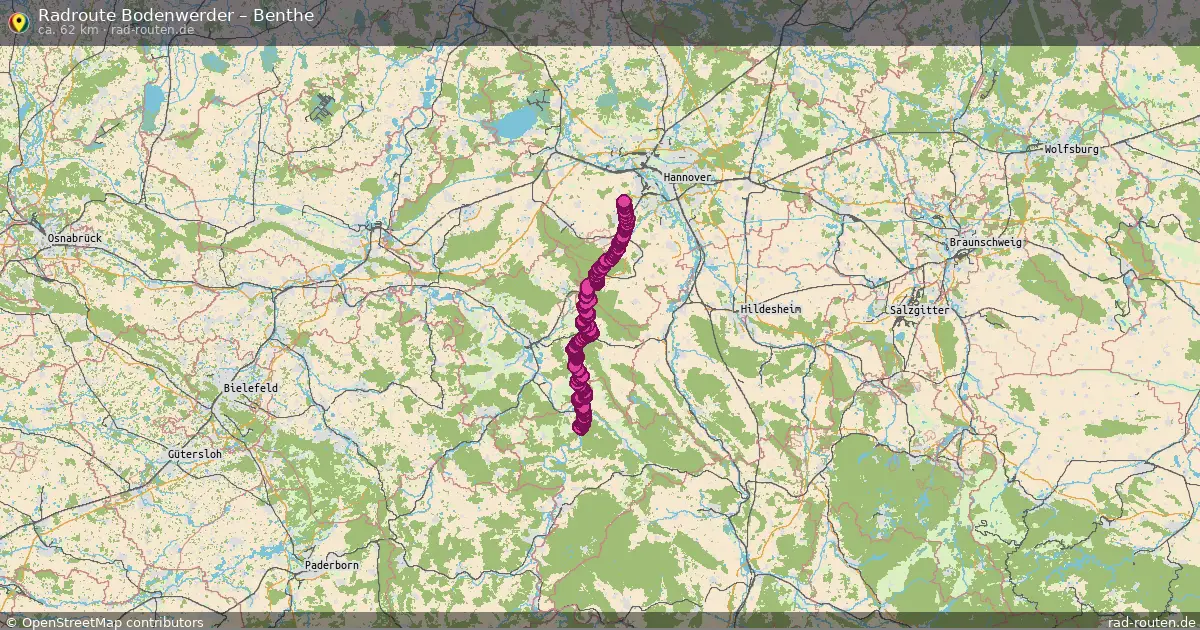 Radtour Bodenwerder – Benthe