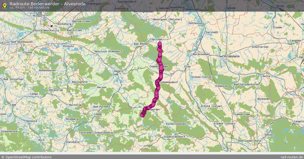 Radtour Bodenwerder – Alvesrode