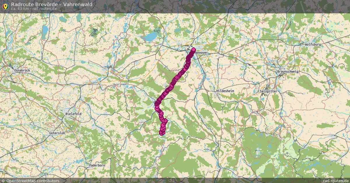 Radtour Brevörde – Vahrenwald