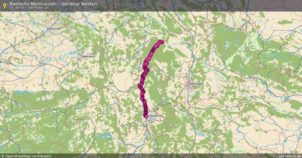 Radtour Merxhausen – Vorderer Westen