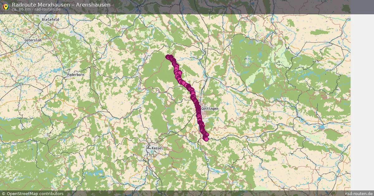 Radtour Merxhausen – Arenshausen