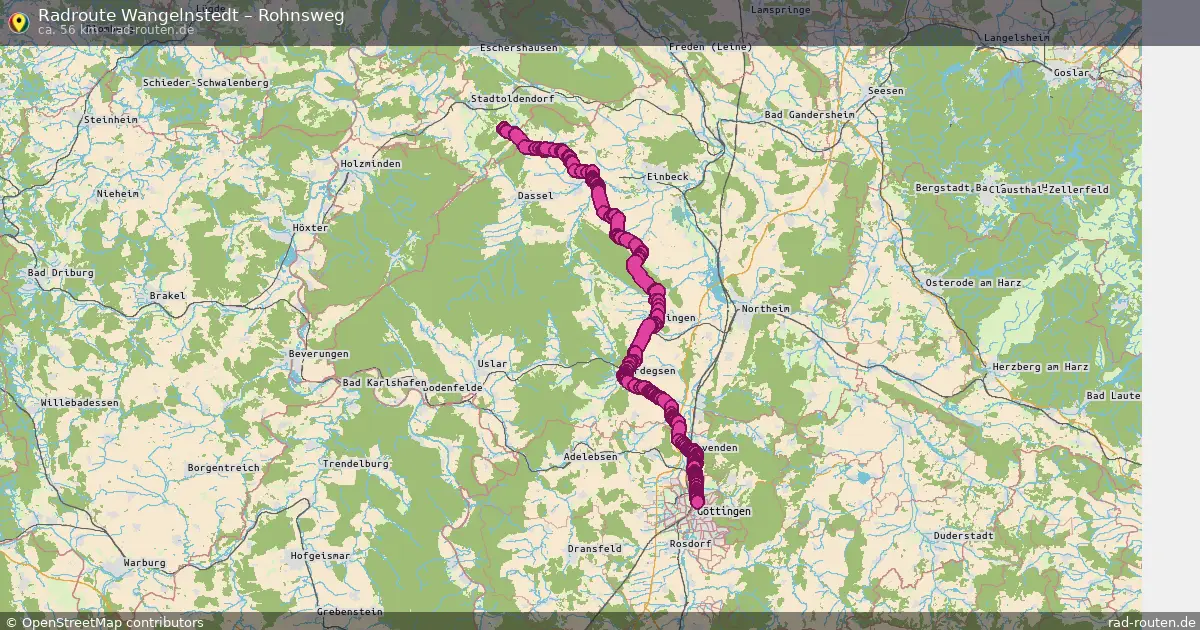 Radtour Wangelnstedt – Rohnsweg