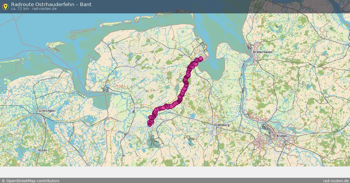 Radtour Ostrhauderfehn – Bant