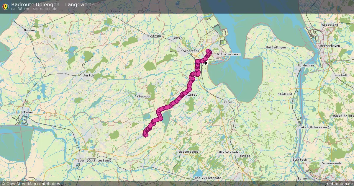 Radtour Uplengen – Langewerth