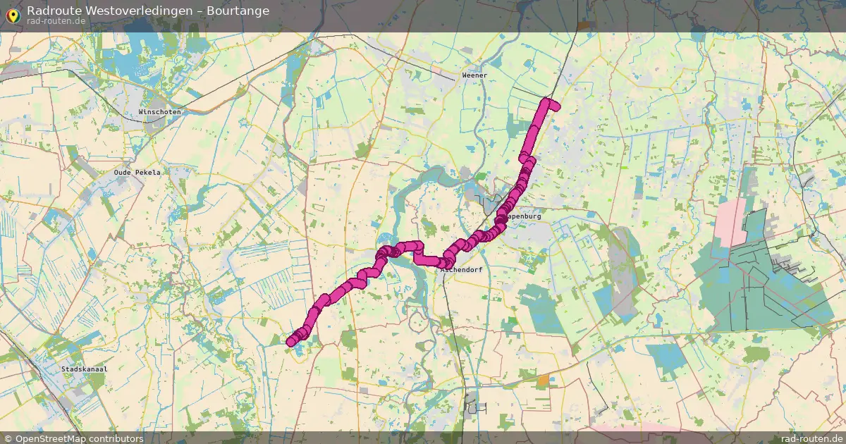 Fahrradroute Westoverledingen – Bourtange