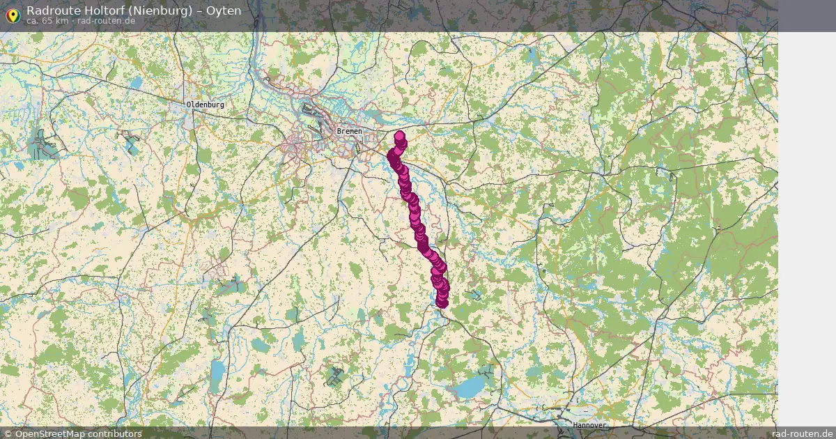 Radtour Holtorf (Nienburg) – Oyten