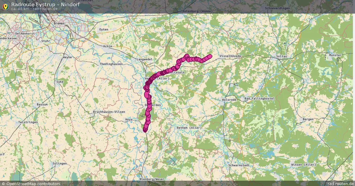 Radtour Eystrup – Nindorf