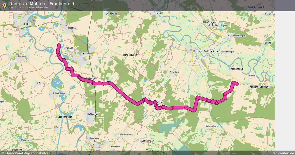 Radtour Mahlen – Frankenfeld