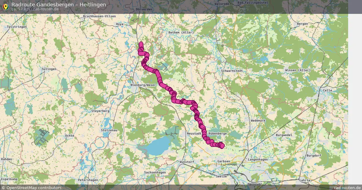 Radtour Gandesbergen – Heitlingen
