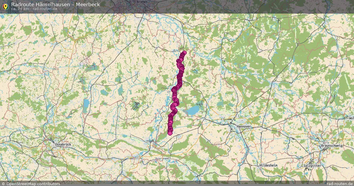 Radtour Hämelhausen – Meerbeck
