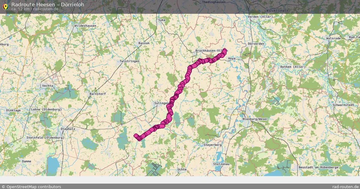 Radtour Heesen – Dörrieloh