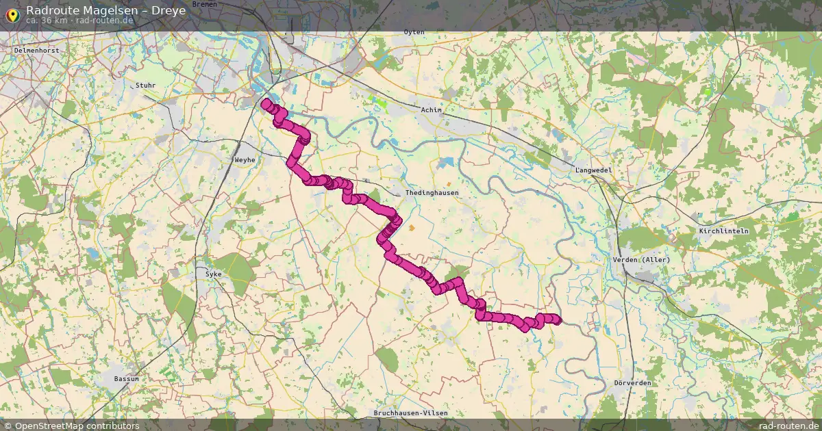 Radtour Magelsen – Dreye