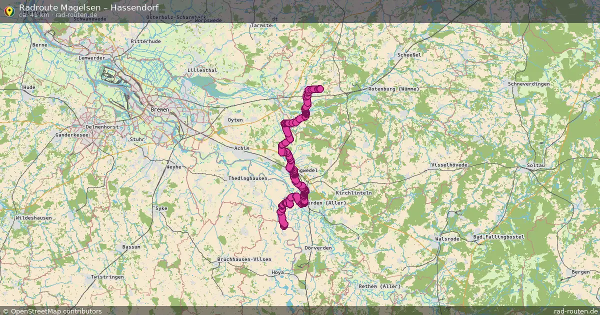 Radtour Magelsen – Hassendorf