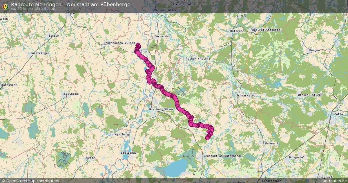 Radtour Mehringen – Neustadt Am Rübenberge