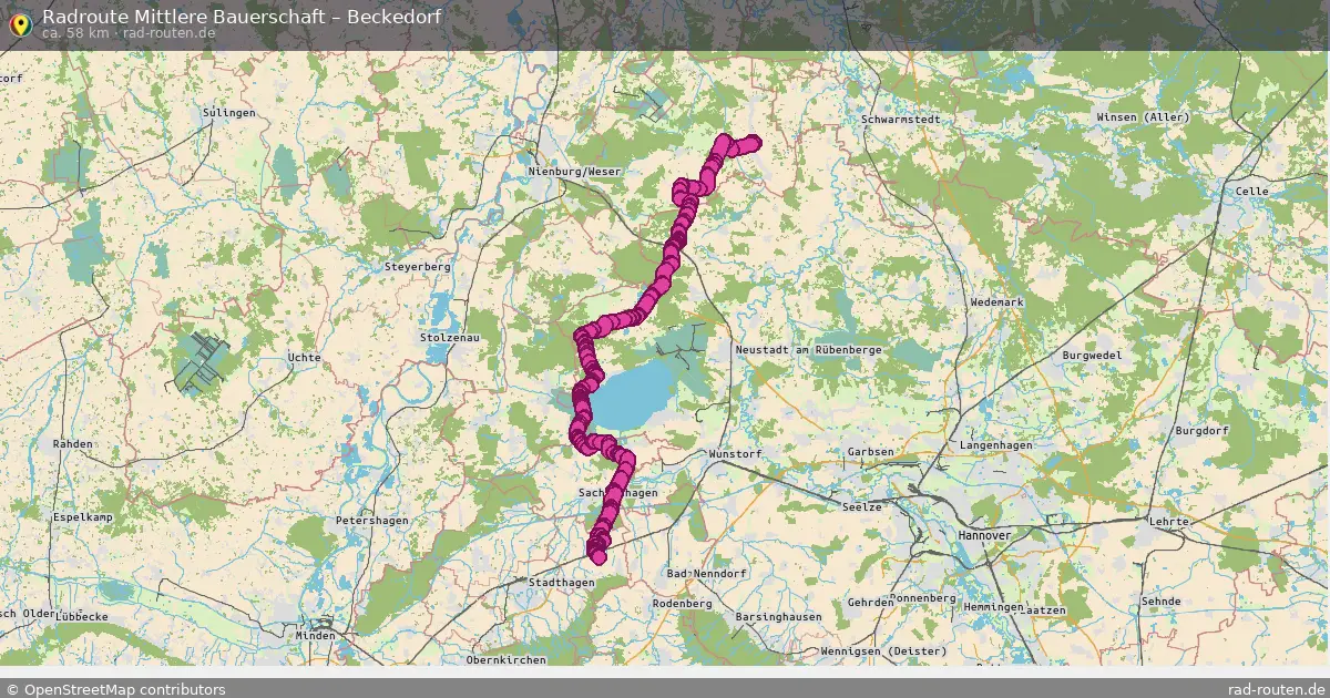 Radtour Mittlere Bauerschaft – Beckedorf