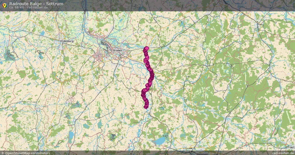 Radtour Balge – Sottrum
