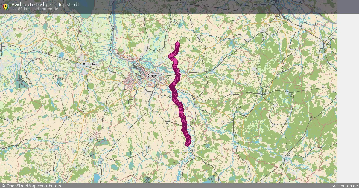 Radtour Balge – Hepstedt