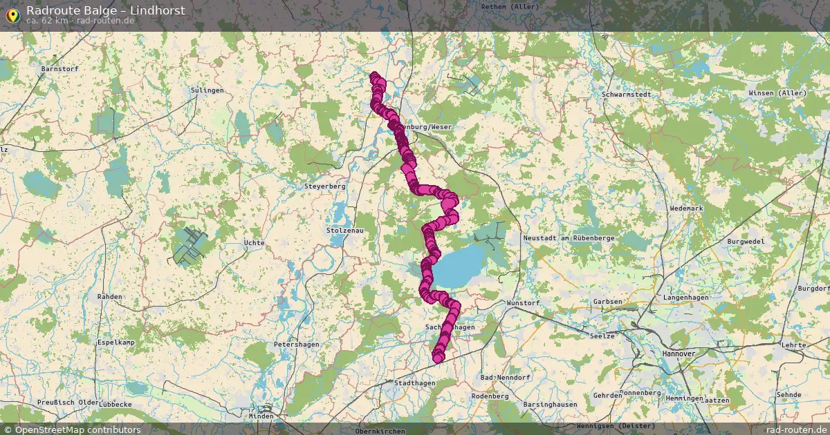Radtour Balge – Lindhorst