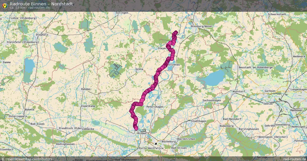 Radtour Binnen – Nordstadt