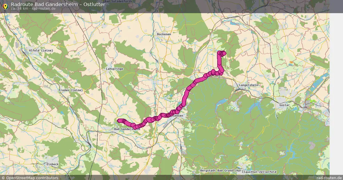 Radtour Bad Gandersheim – Ostlutter