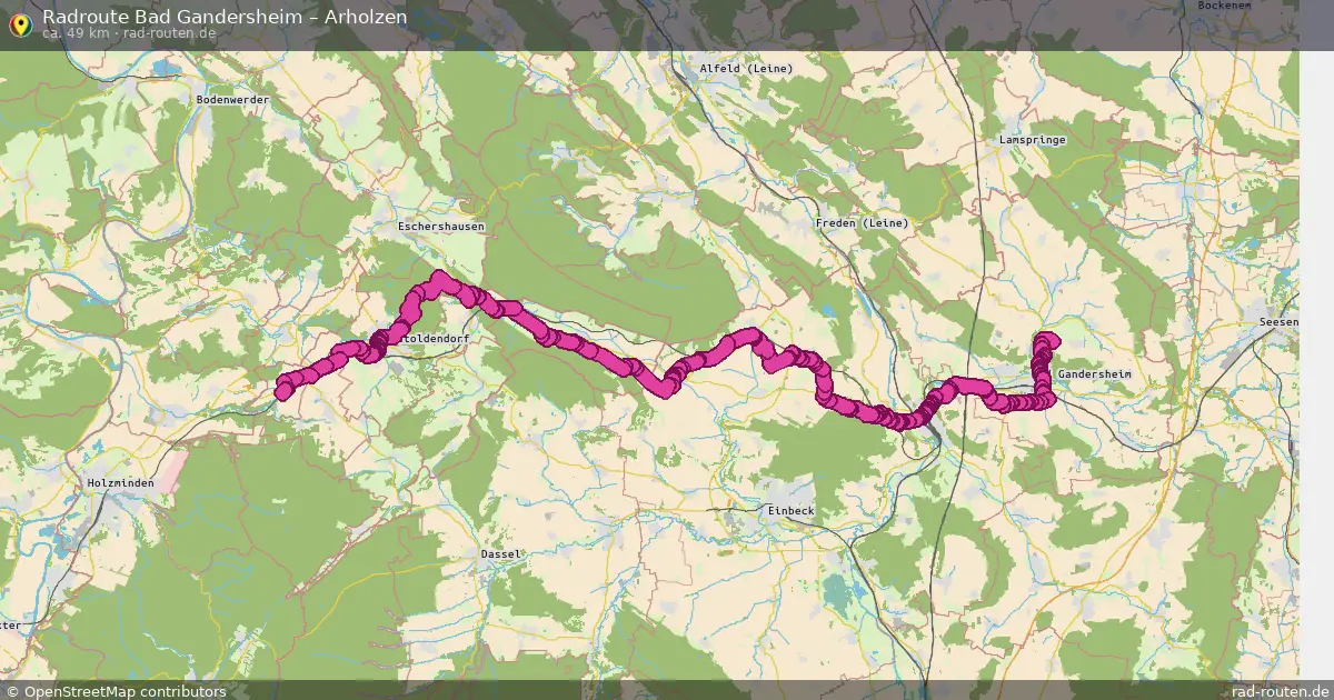 Radtour Bad Gandersheim – Arholzen