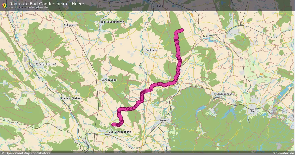 Radtour Bad Gandersheim – Heere