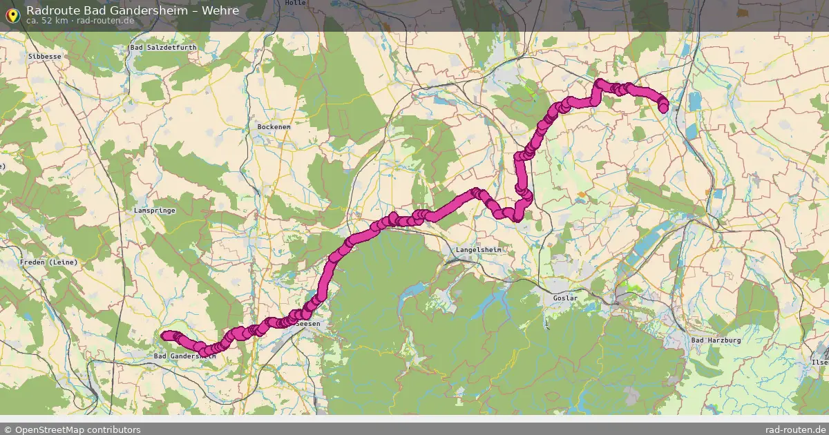 Radtour Bad Gandersheim – Wehre