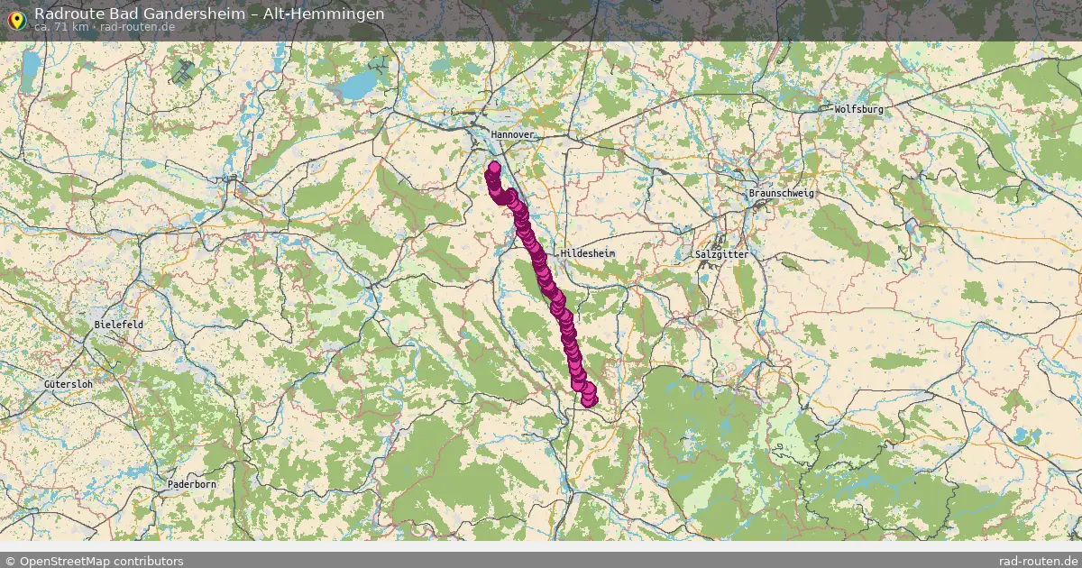Radtour Bad Gandersheim – Alt-Hemmingen
