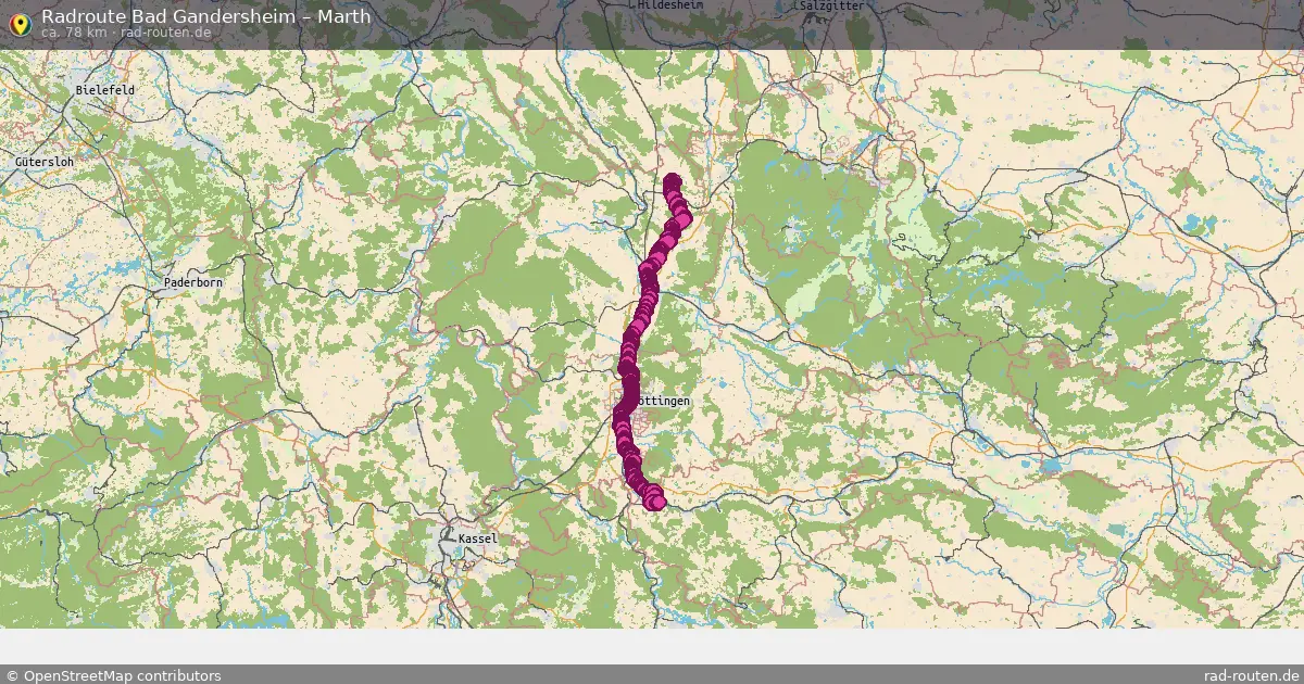 Radtour Bad Gandersheim – Marth
