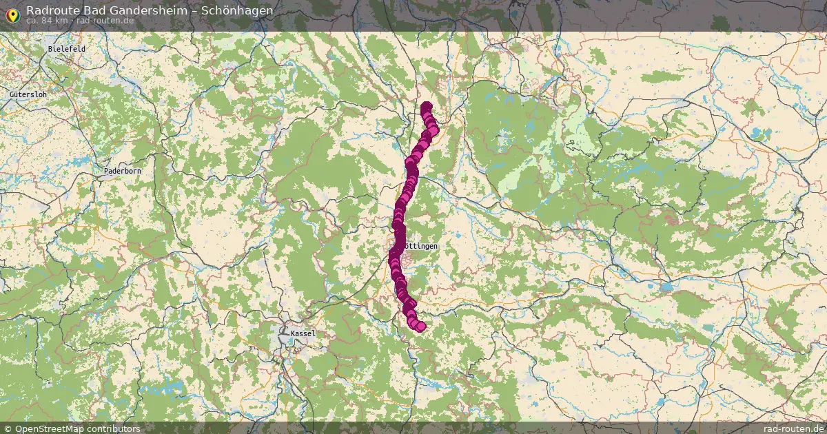 Radtour Bad Gandersheim – Schönhagen