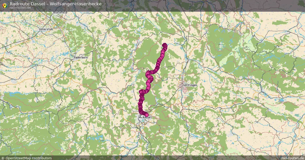 Radtour Dassel – Wolfsanger-Hasenhecke