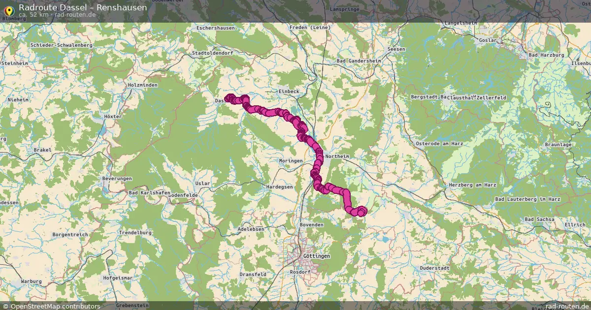 Radtour Dassel – Renshausen