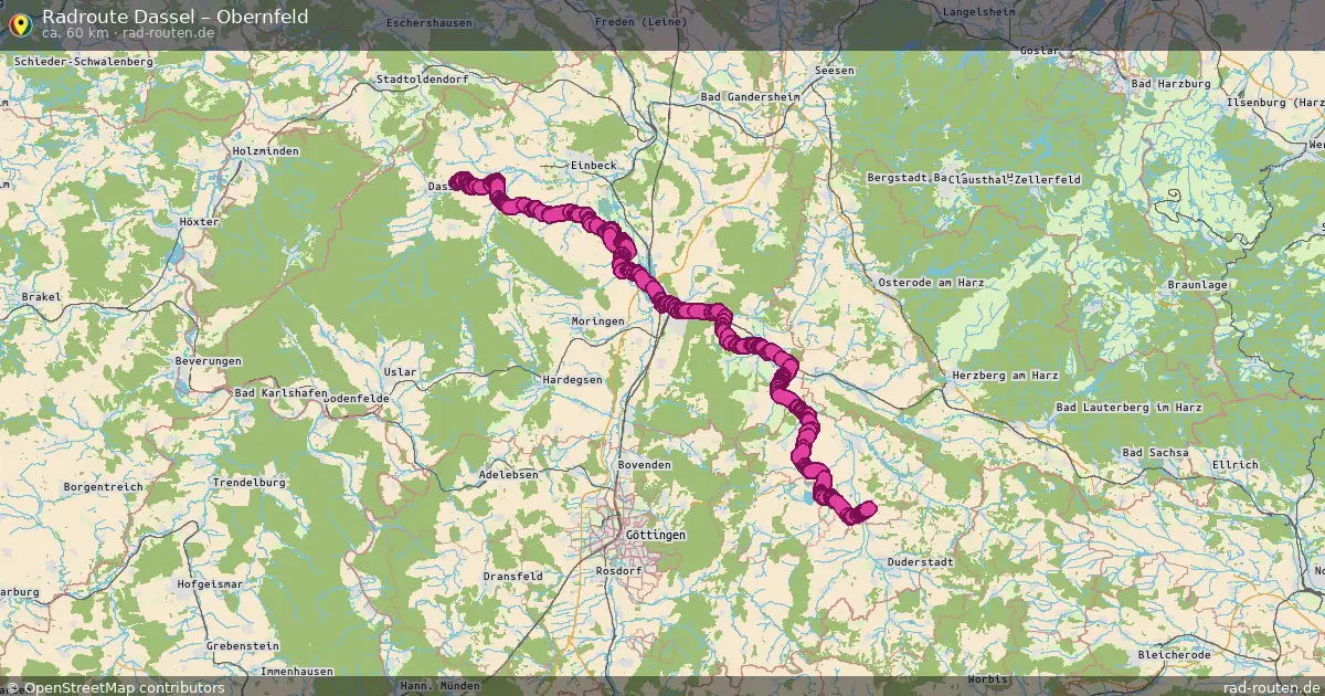 Radtour Dassel – Obernfeld
